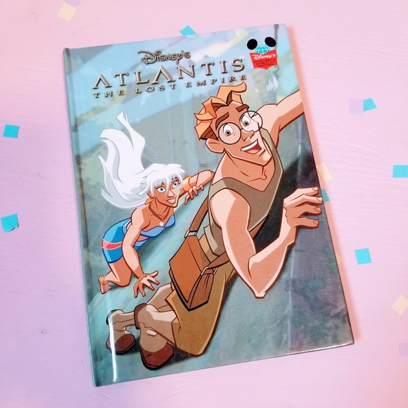 2001 Vintage Disney Atlantis The Lost Empire Book - Picture 1 of 5